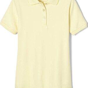 French Toast Soft Yellow Kids Polo